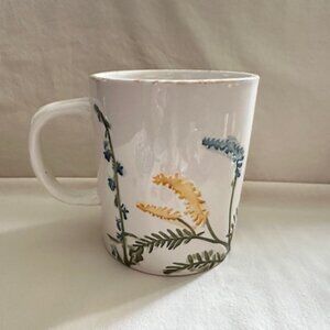 Impressed Botanical Design Mug